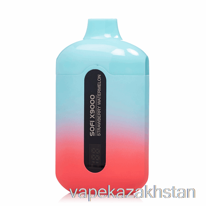 Vape Kazakhstan SOFI X9000 Smart Disposable Strawberry Watermelon